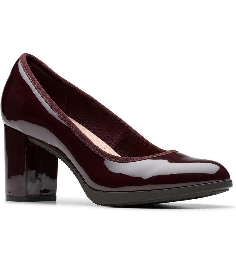 Clarks - Bayla Carly Merlot Leather